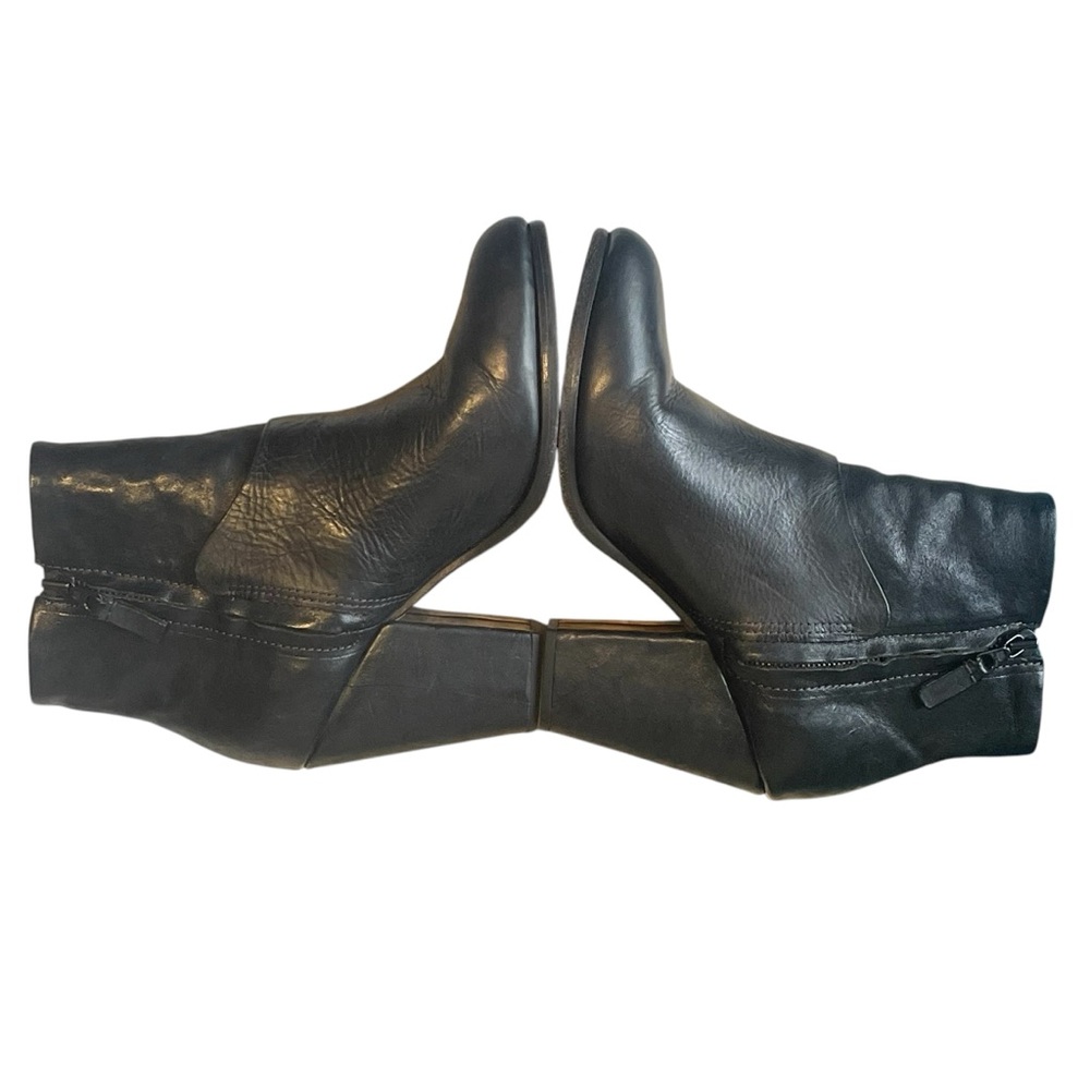 Rag & Bone Kendall Black Leather High Heel Ankle Boots Booties Size 8 - Picture 8 of 17